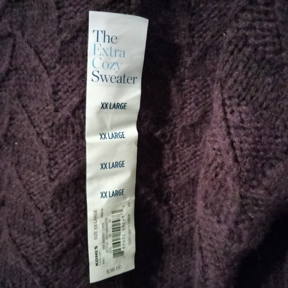 Croft & Barrow Sweater - Picture 2 of 2